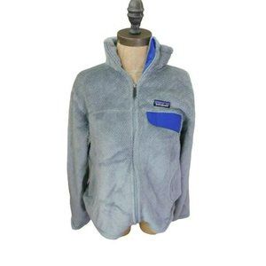 Patagonia Size M Medium Furry Zip Front Sporty Casual Jacket